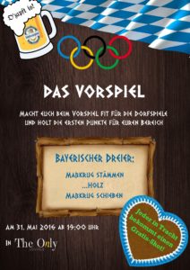 [:de]Bayrischer Dreier – das Vorspiel der Olympischen Dorfspiele[:] @ Lounge | München | Bayern | Deutschland